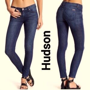 Hudson Krista Women's Skinny Jeans - Dark Blue